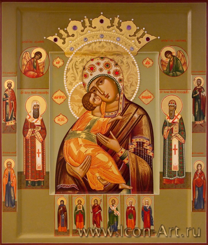 Икона Богородицы Волоколамская