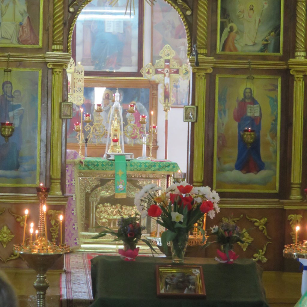 Вербное воскресенье в Храме Святой Живоначальной Троицы г.п.Лоев