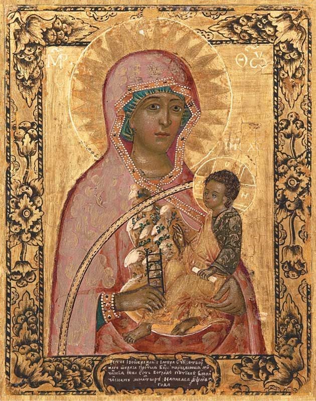 Икона Богородицы Молченская