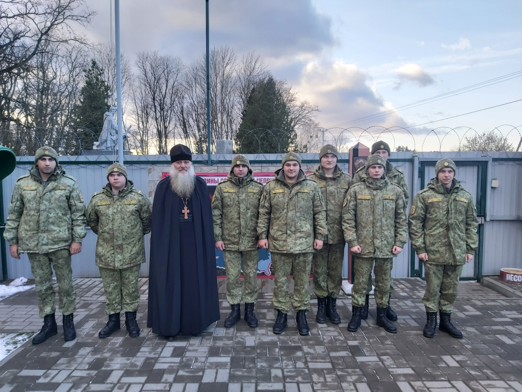 Беседа с военнослужащими